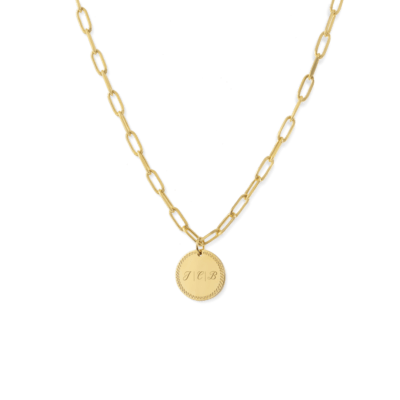 Chelsy Chain Coin Necklace