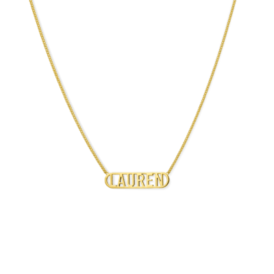 Nora Name Necklace Deluxe