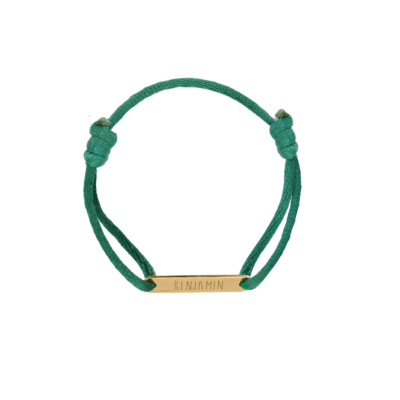 Mini Bobby Bar Text Bracelet