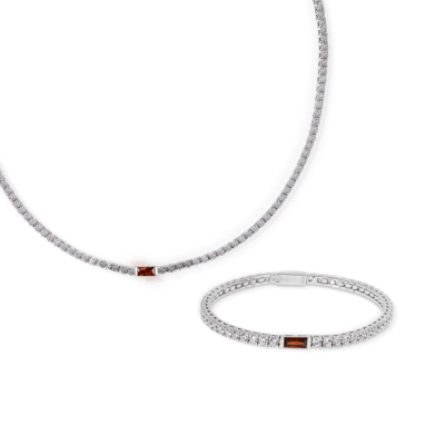 Tennis Single Birthstone Set