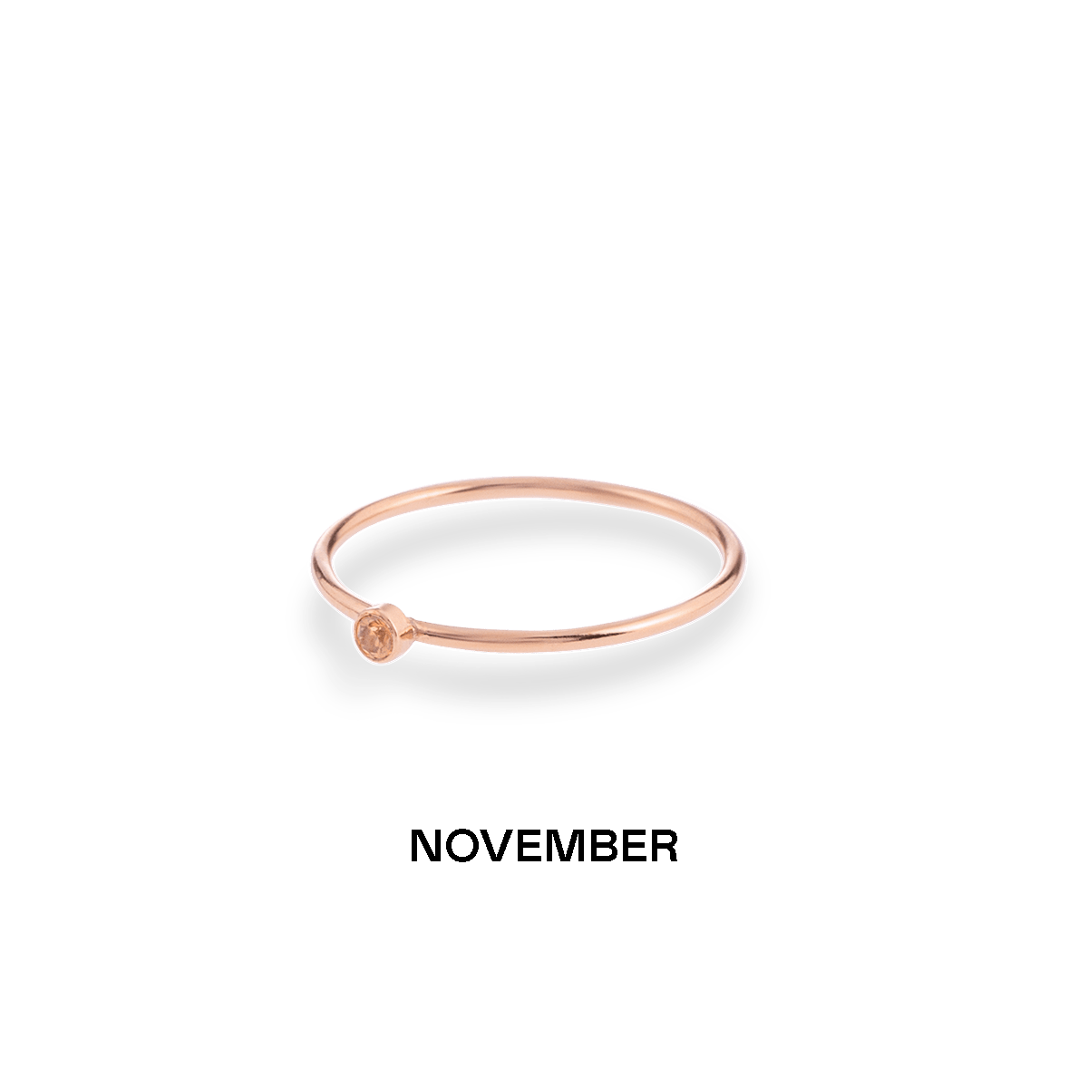ik klaag Intiem Graveren Birthstone Ring Rose | Vedder & Vedder