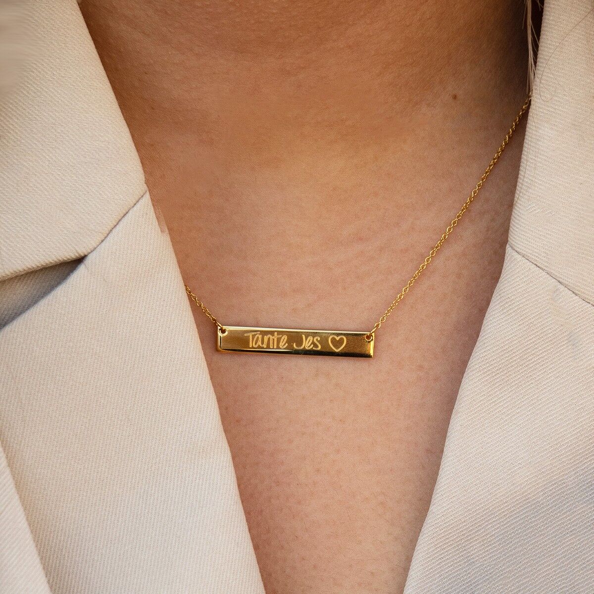 Geheimnis Bar Kette Gold