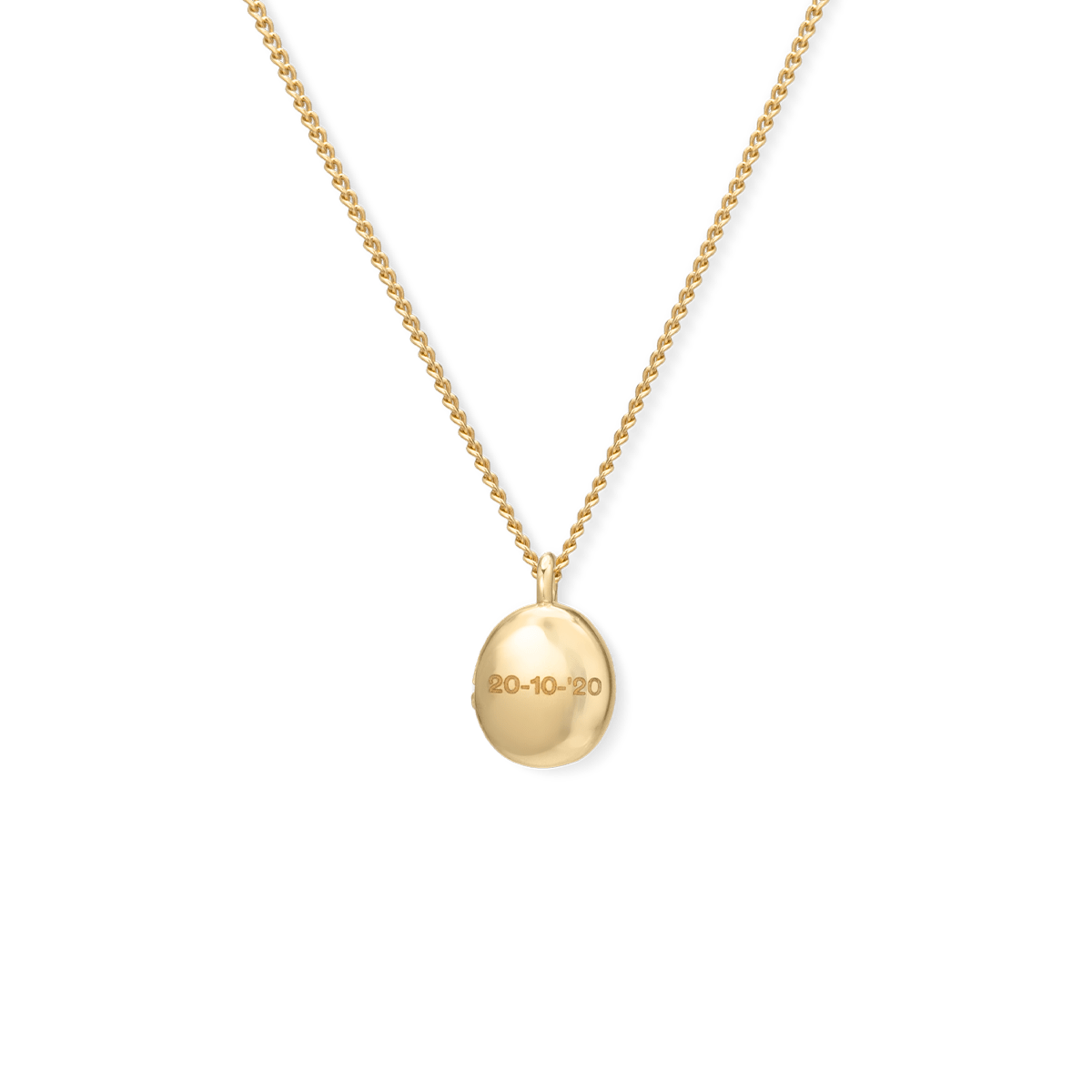 Ash Oval Ketting