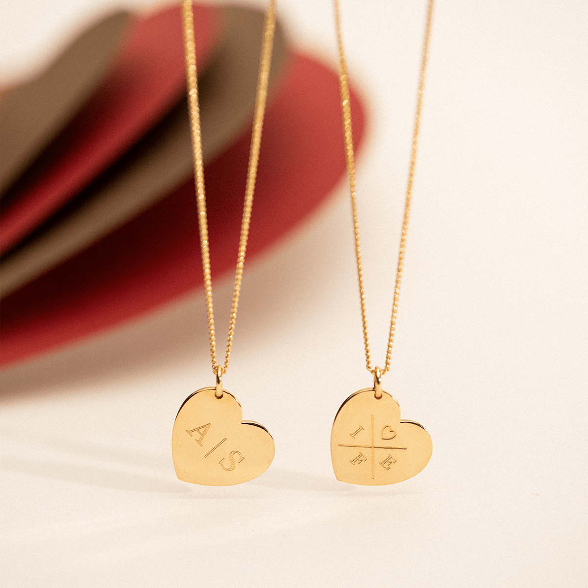 Initial Heart Ketting