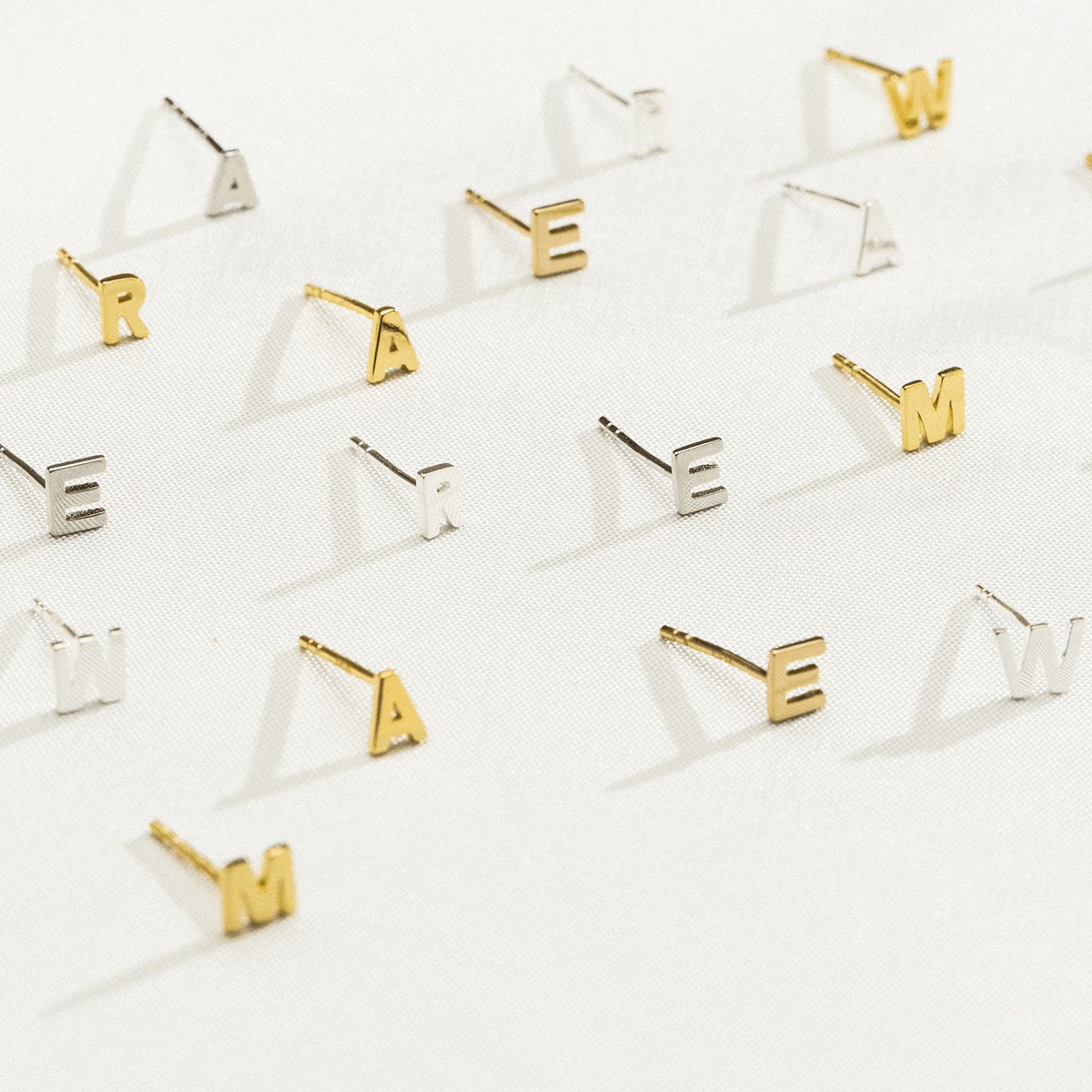 Kids Lola Letter Studs