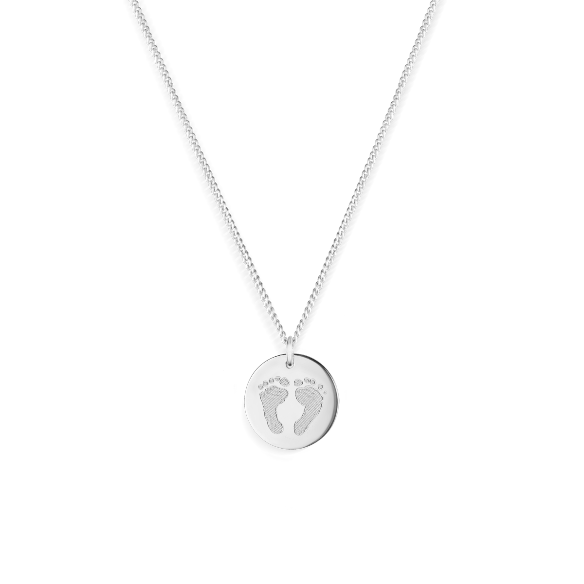 Hand- or Footprint Coin Kette