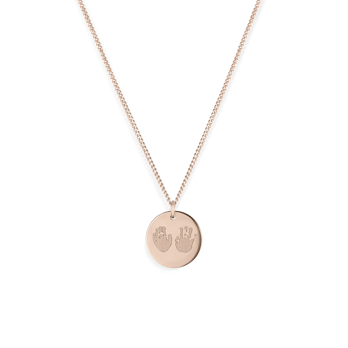 Hand- or Footprint Coin Kette