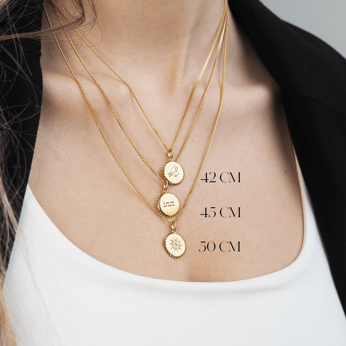 helpen Het beste Boekhouder I Am Strong Ketting | Vedder & Vedder