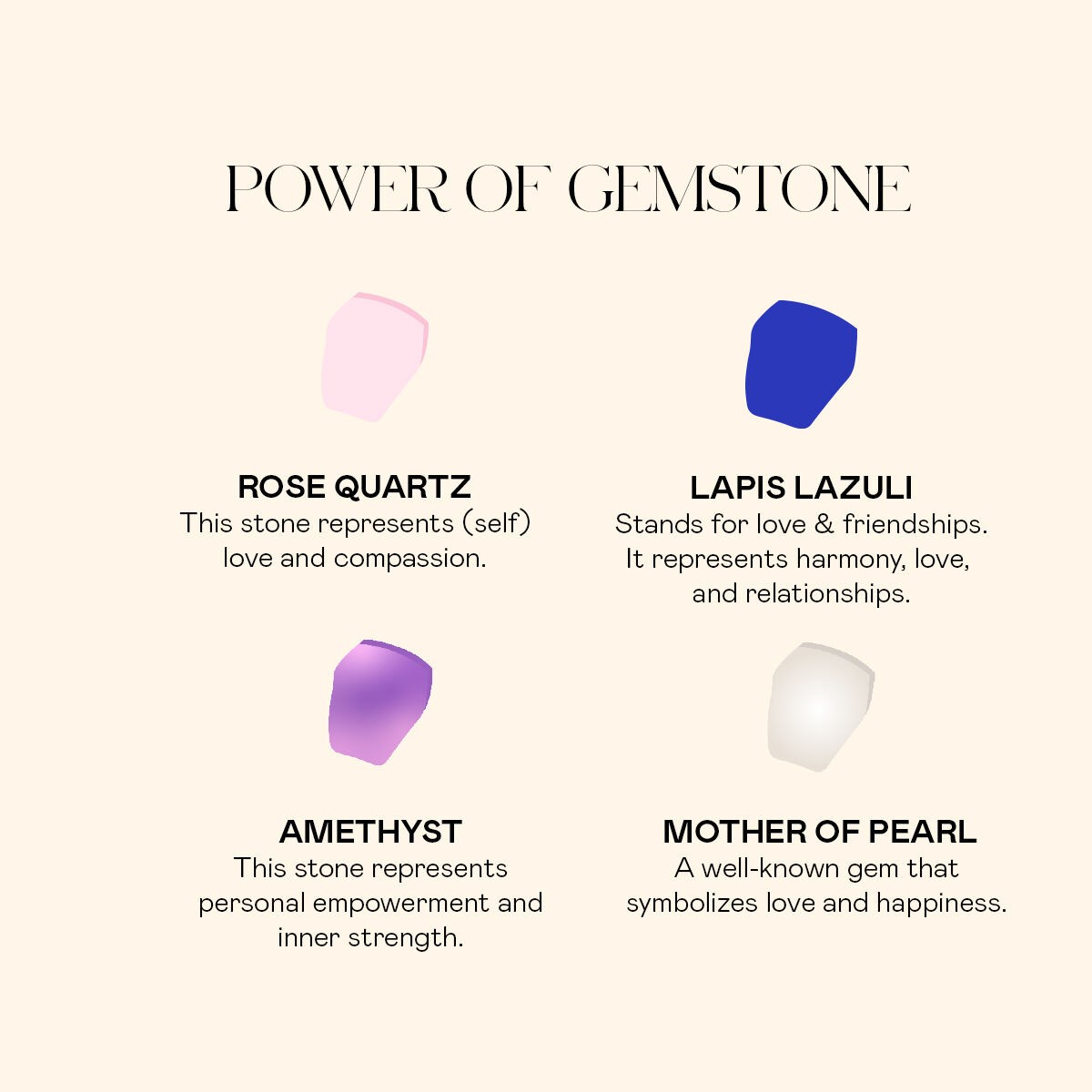 The Power Of Gemstone Armband