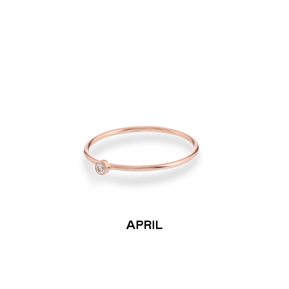 Birthstone Ring Rose