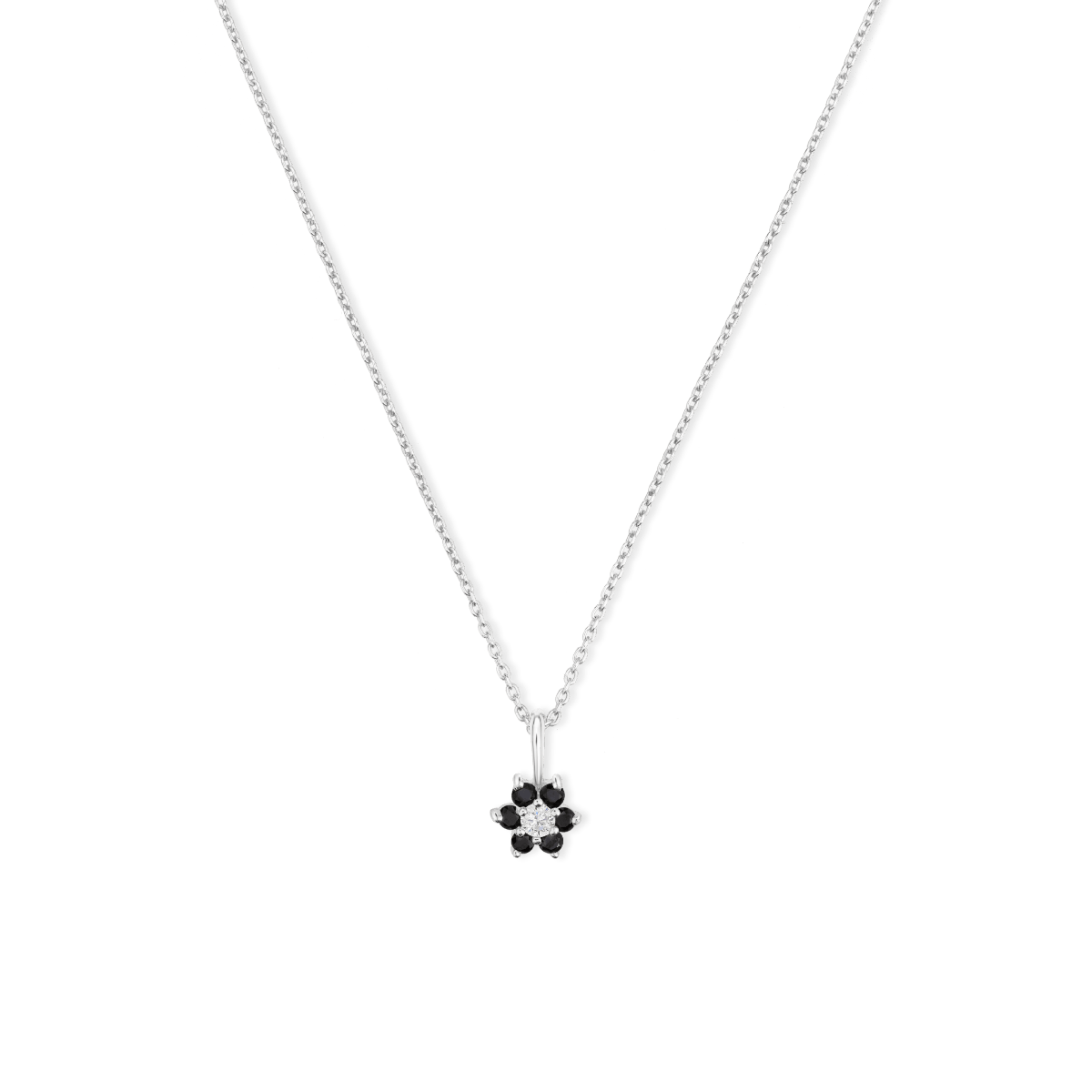 Flora Flower Birthstone Necklace