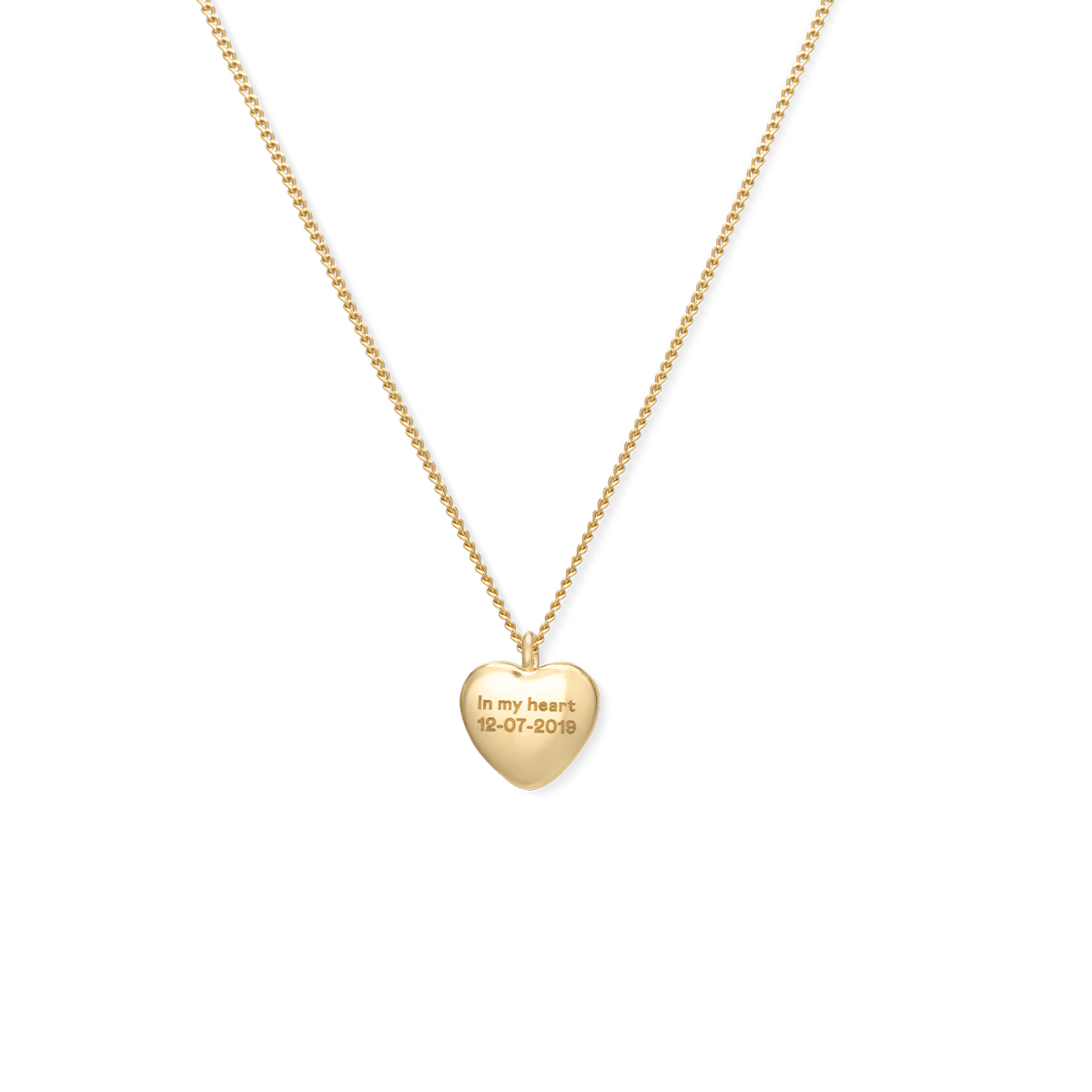 Ash Heart Kette