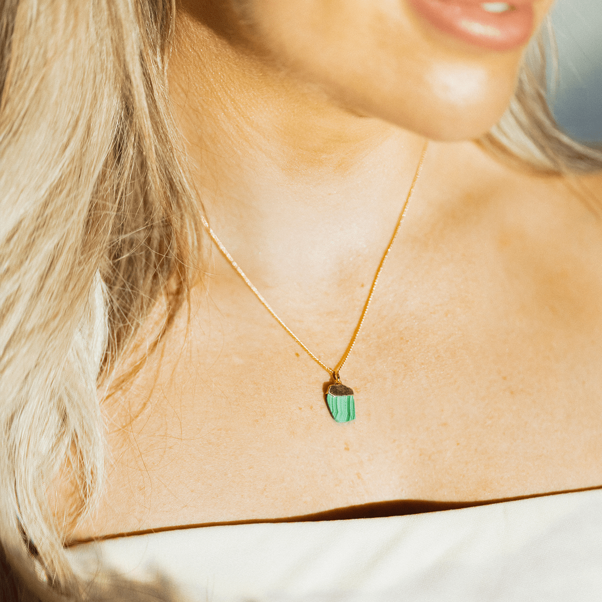 Power Of Malachite Ketting