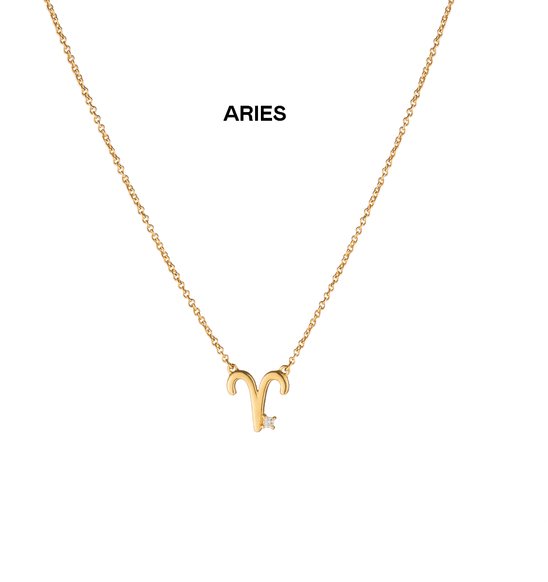 Zara Zodiac Diamond Necklace