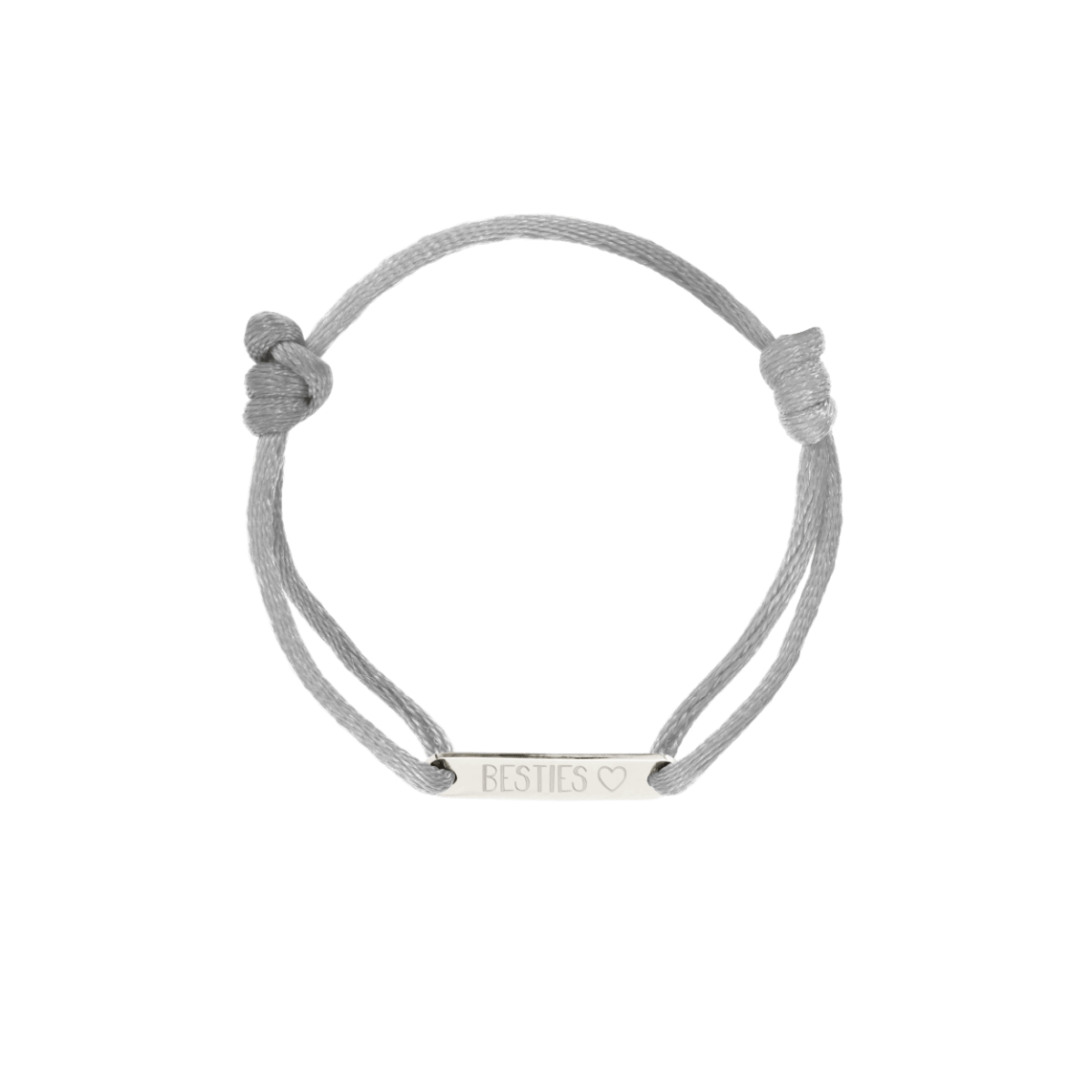 Text Bar Cord Armband