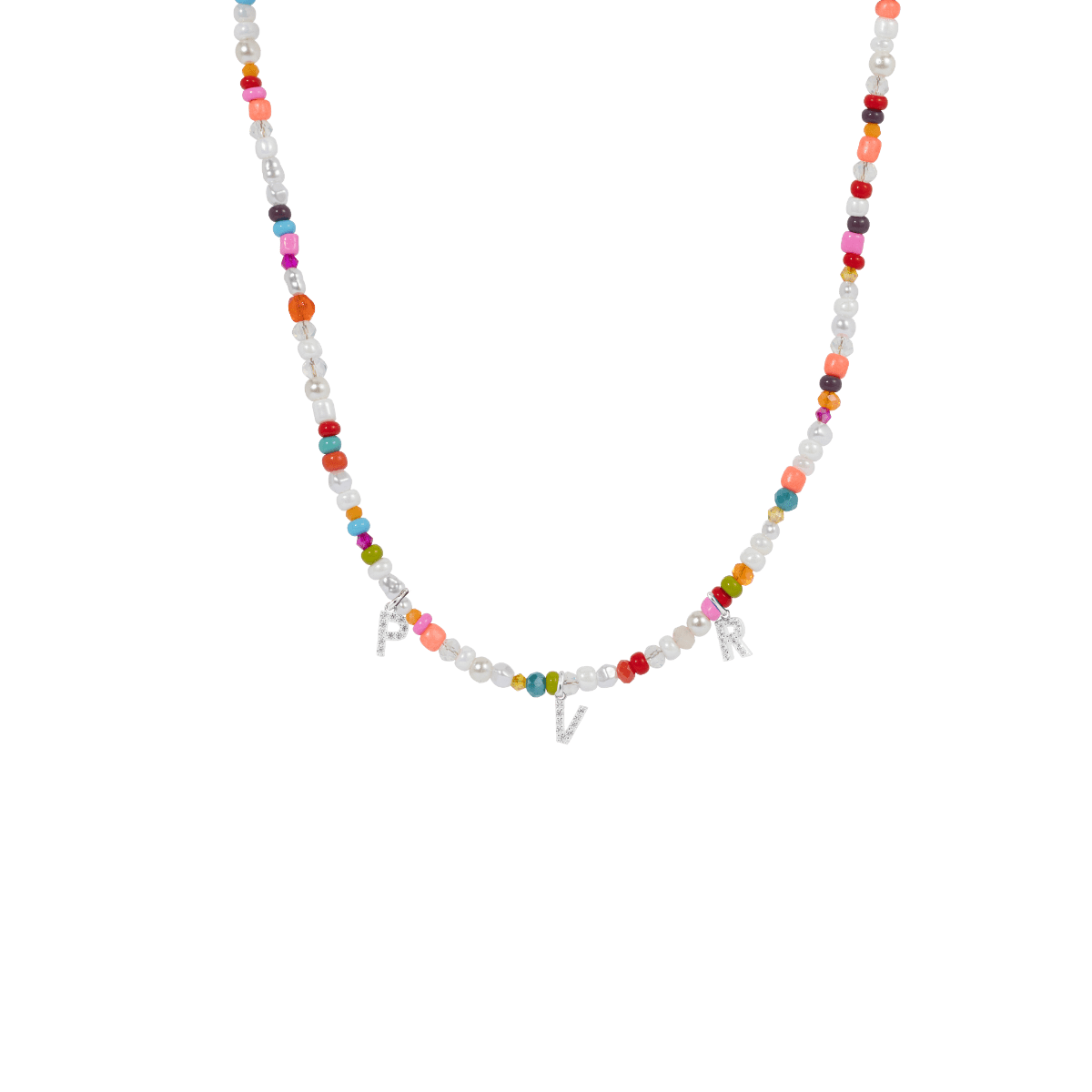 Pearl Beads Letter Kette