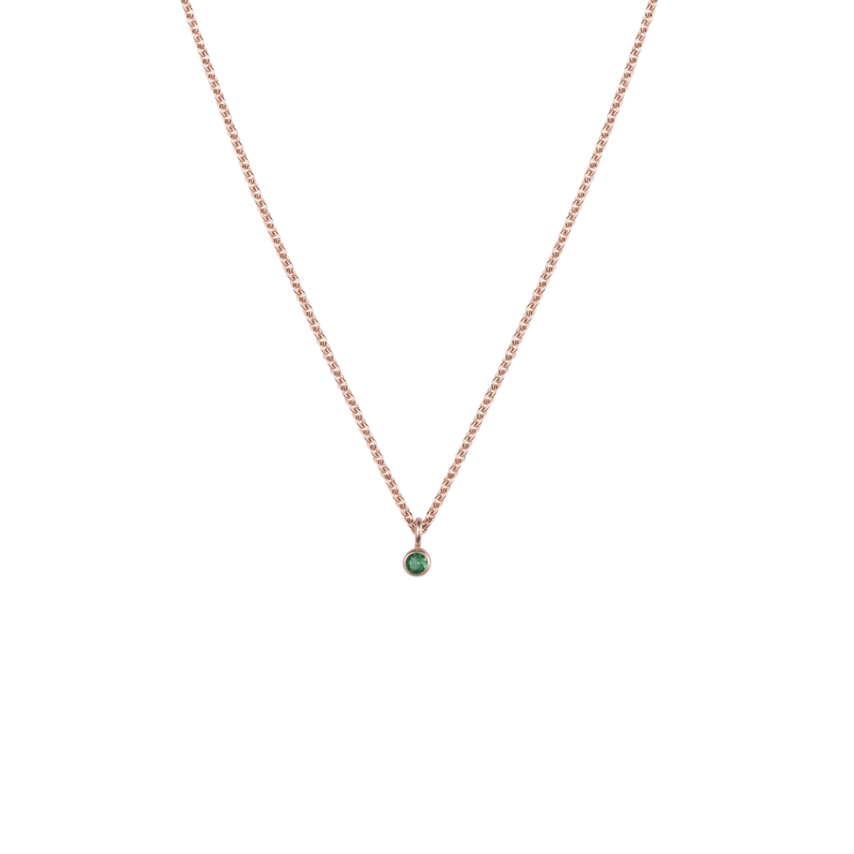 Birthstone Cluster Necklace