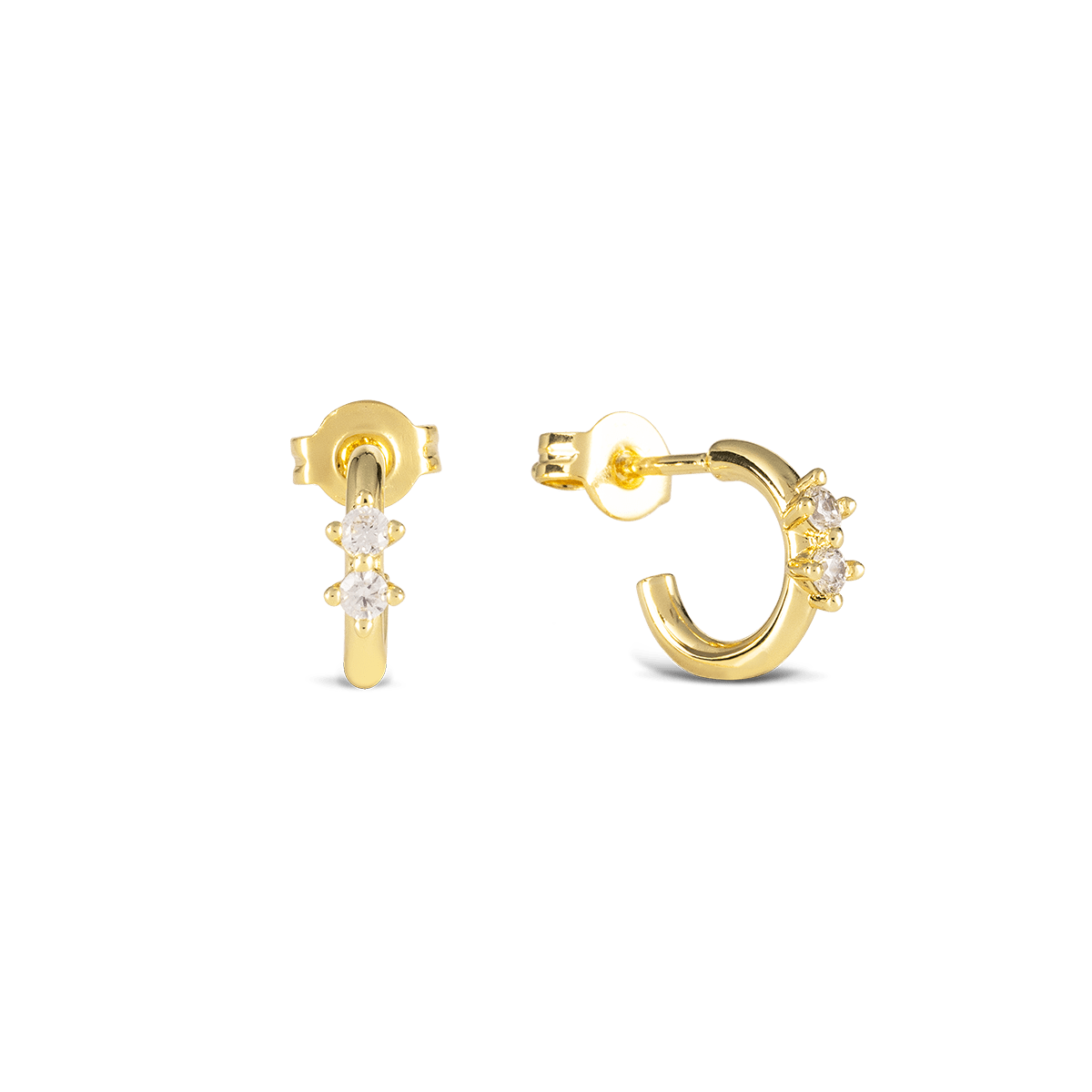 Brilliance Tiny Hoops