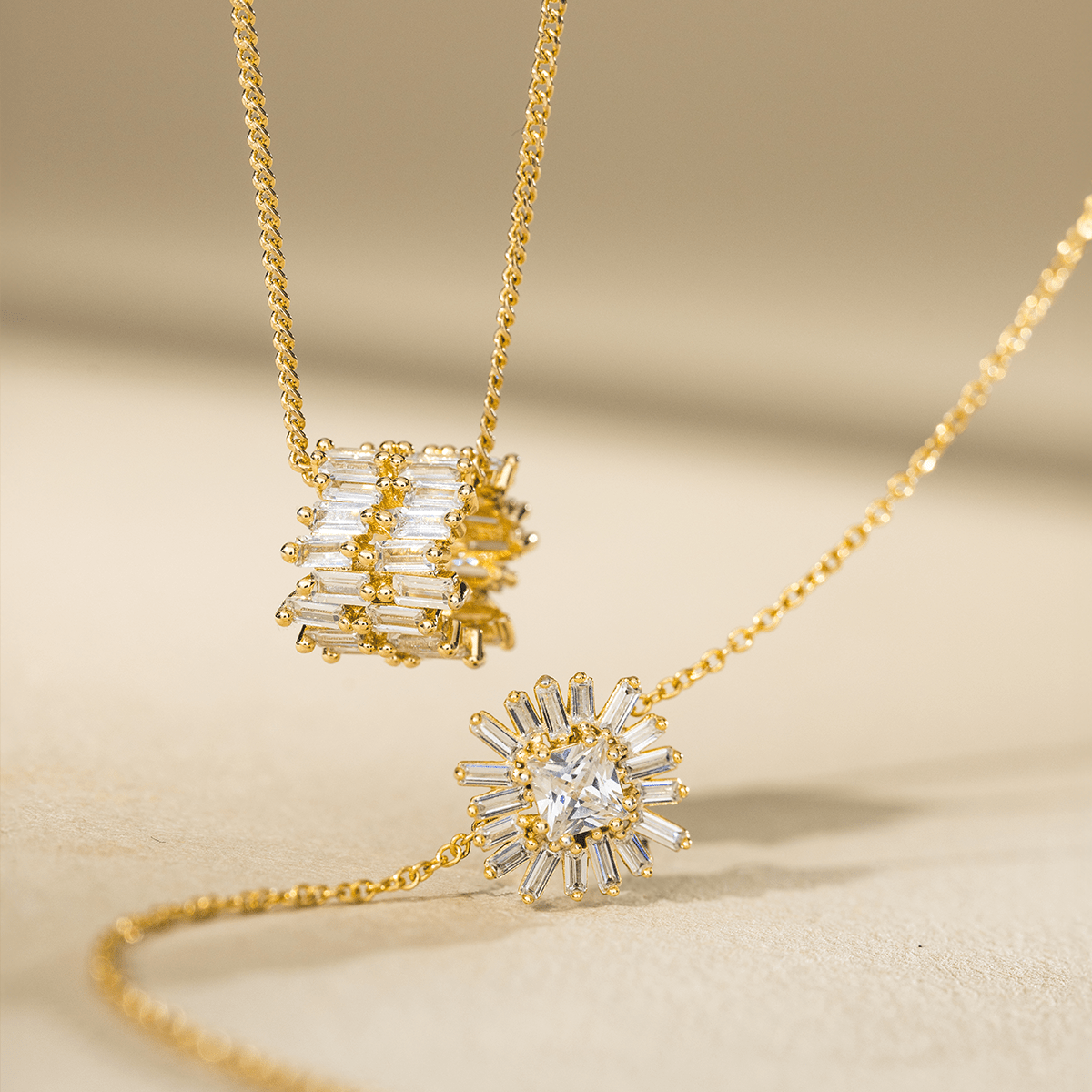 Brilliant Necklace Set