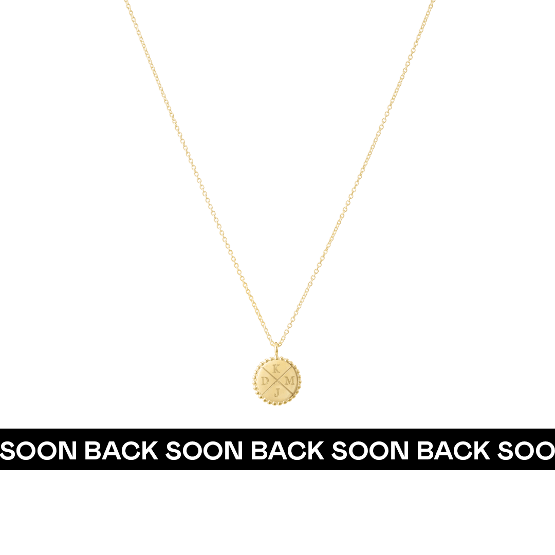 Tiny Bubble Coin Ketting
