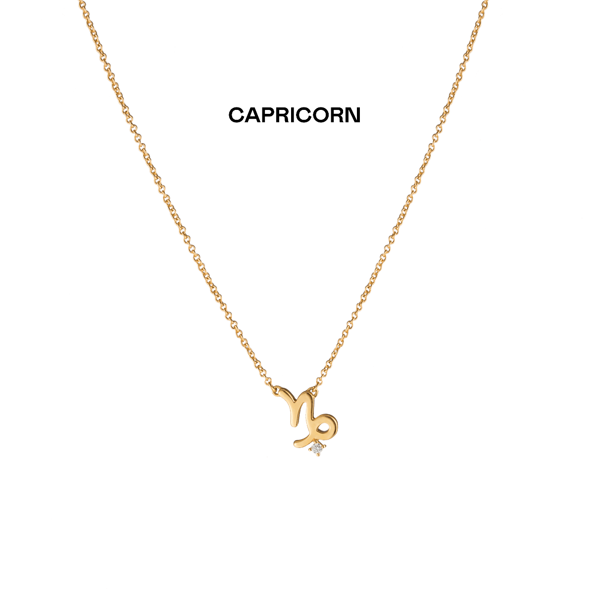Zara Zodiac Diamond Necklace