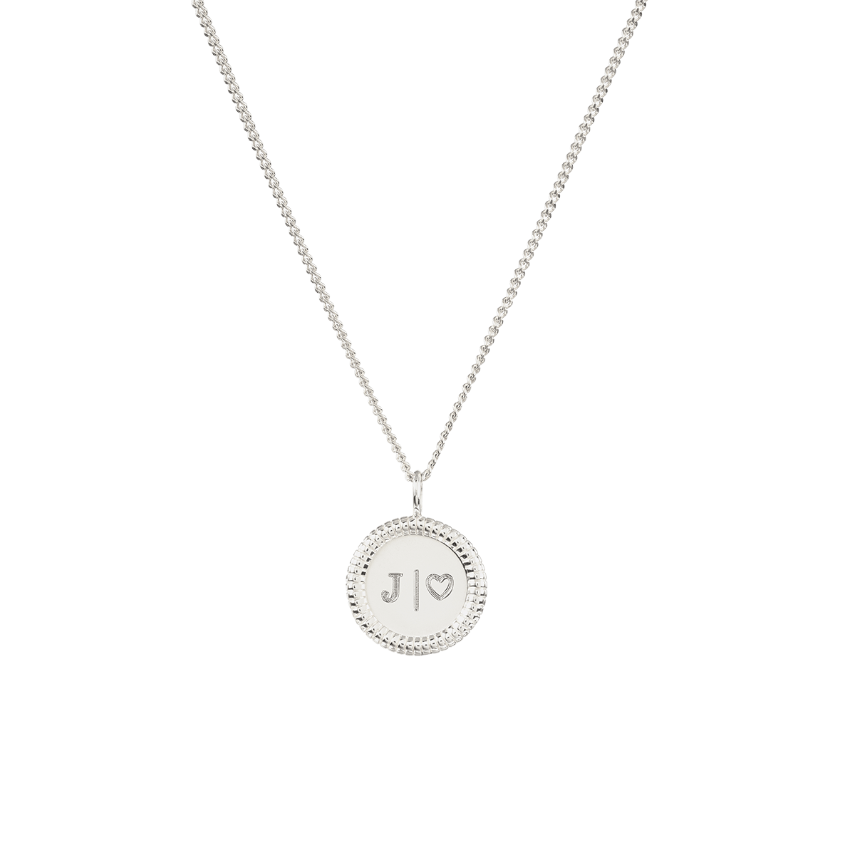 Chunky Initial Coin Ketting