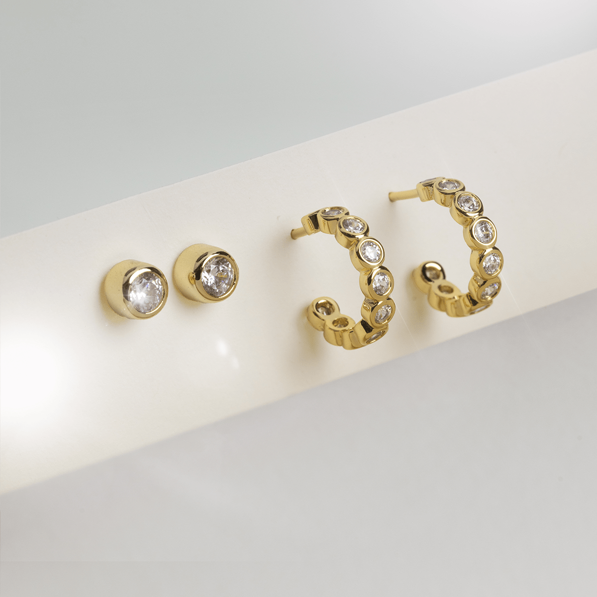 Classic Hoops & Studs Set