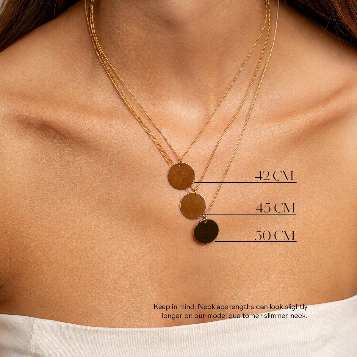 Geburtsblumen Münze Kette