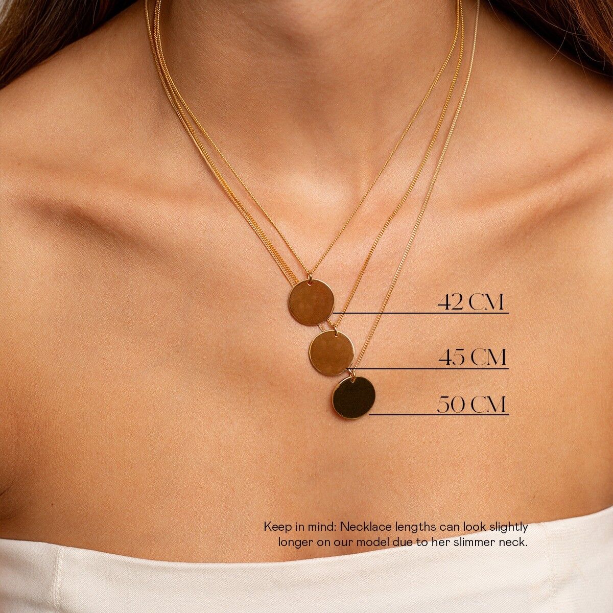 Paw Print Coin Necklace Deluxe