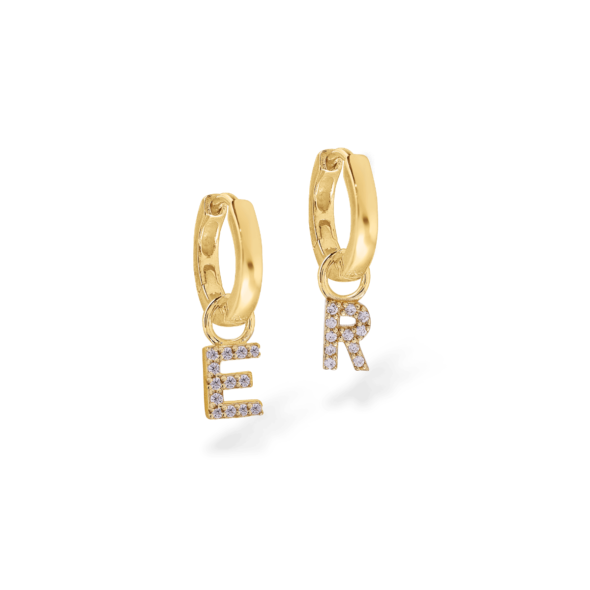 Lexi Letter Earrings