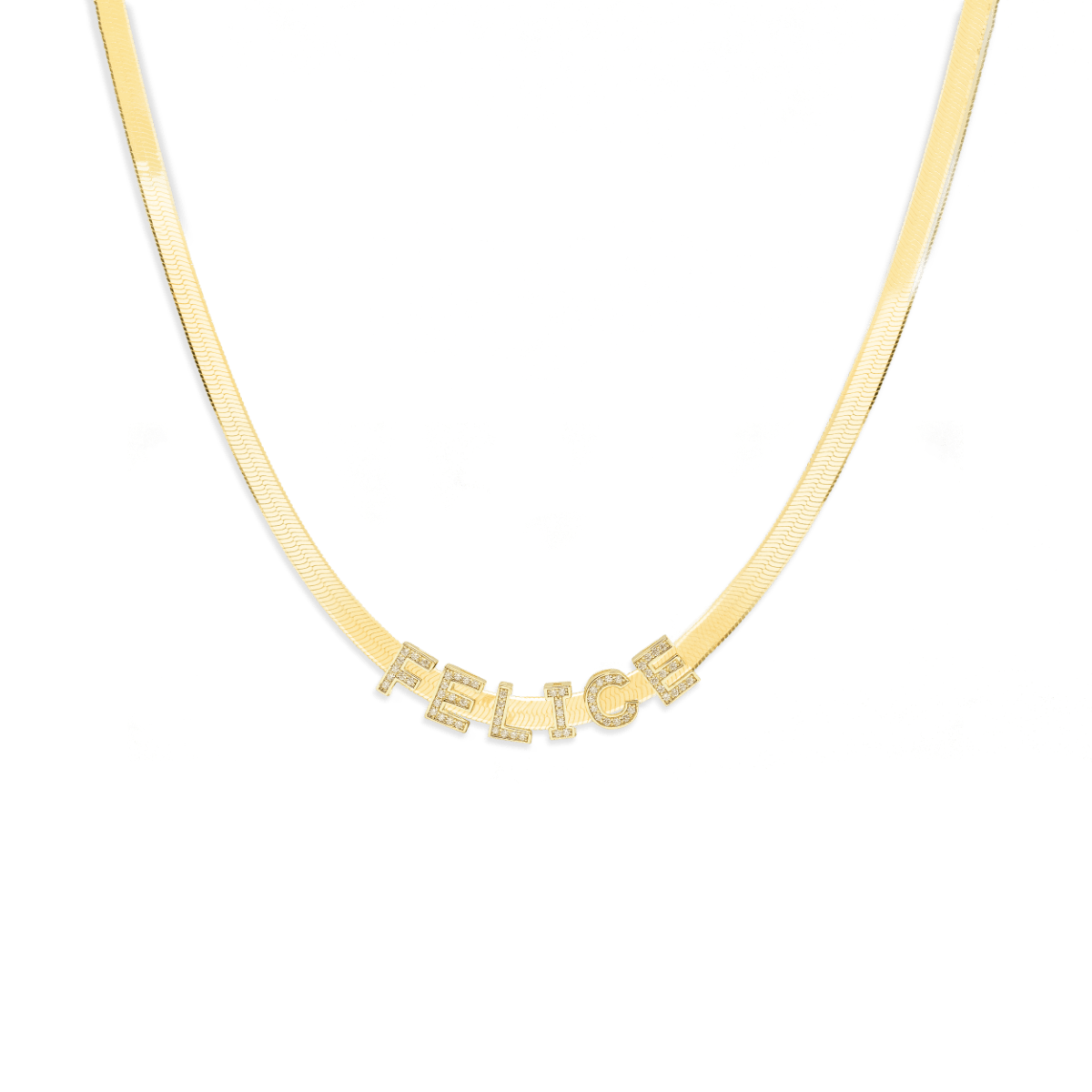 Lizzy Letter Necklace