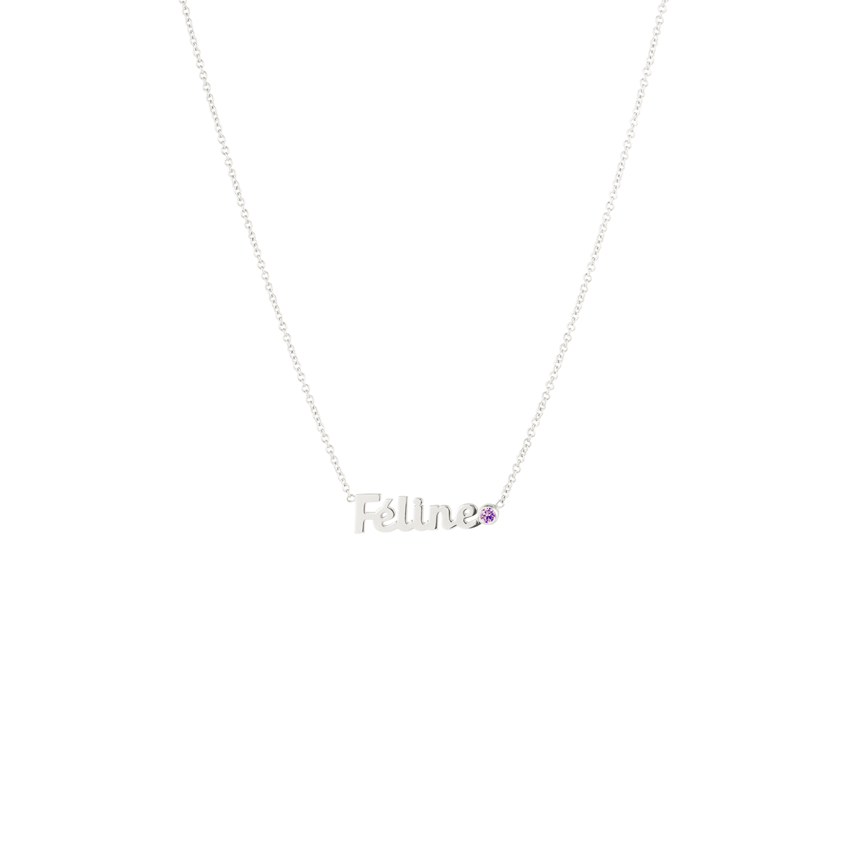 Name Birthstone Ketting Deluxe