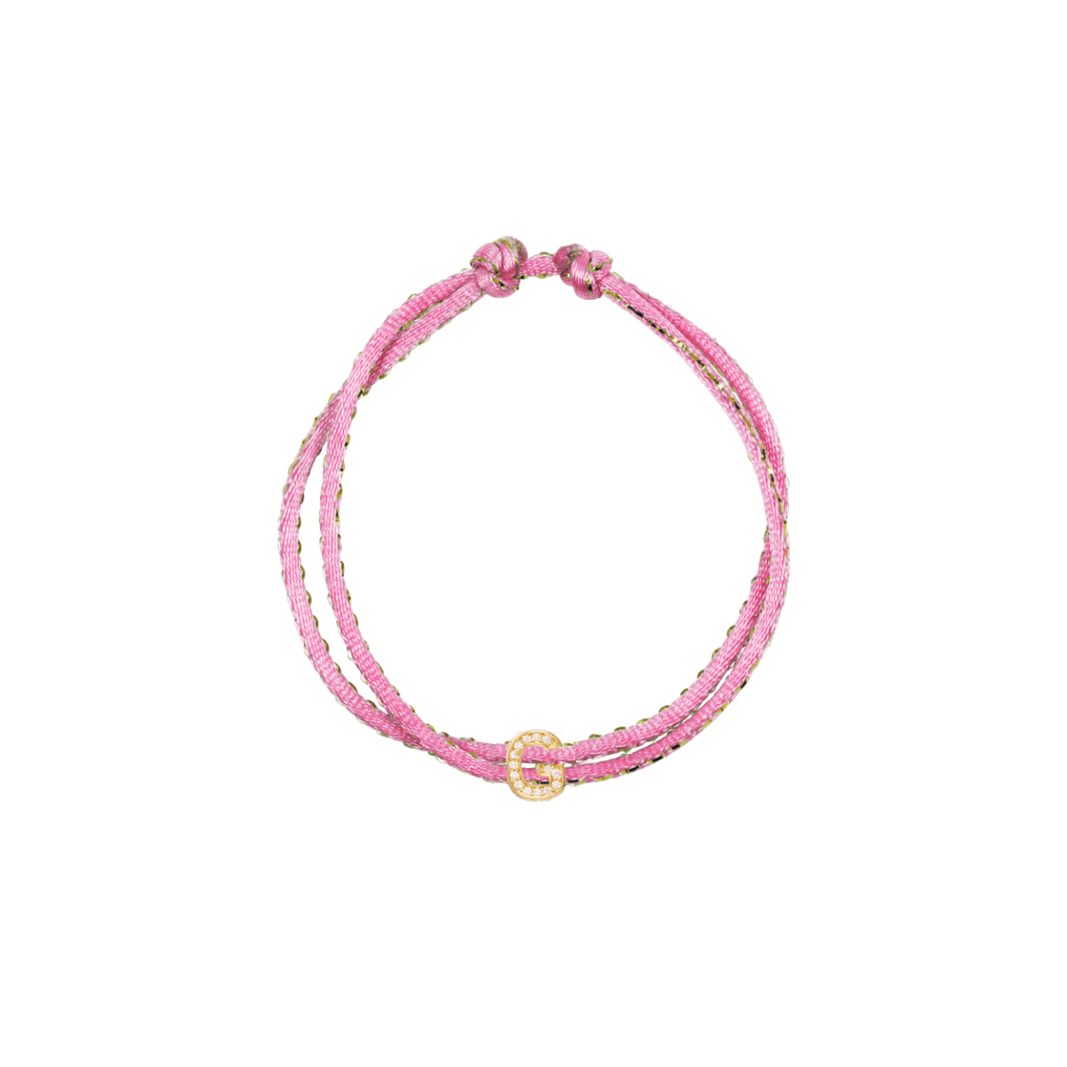 Lizzy Letter Sparkle Armband