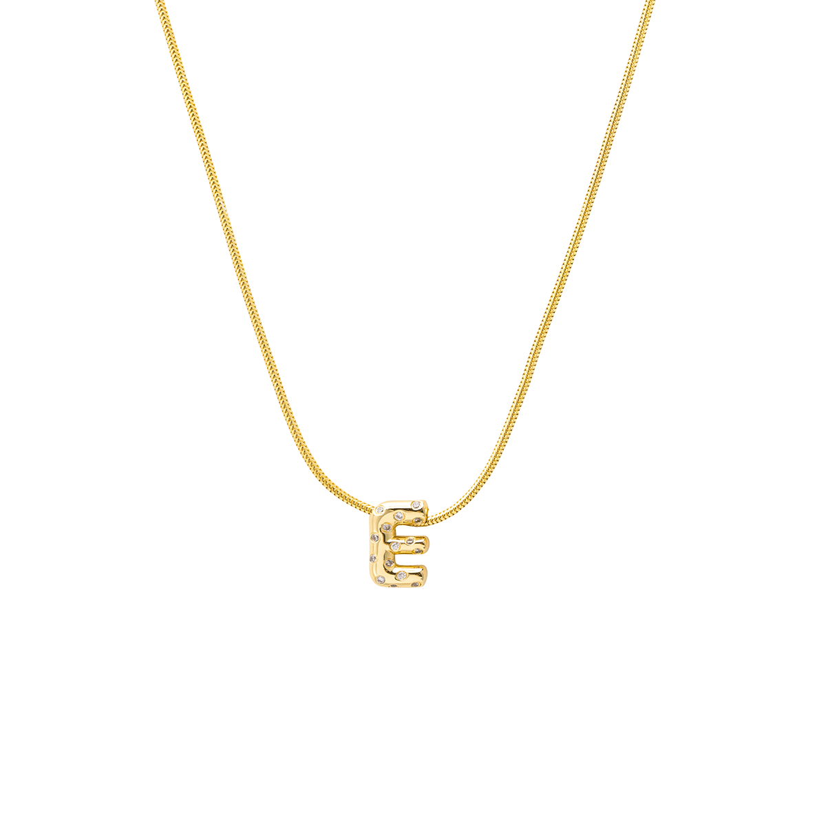 Fierce Sparkle Initial Ketting