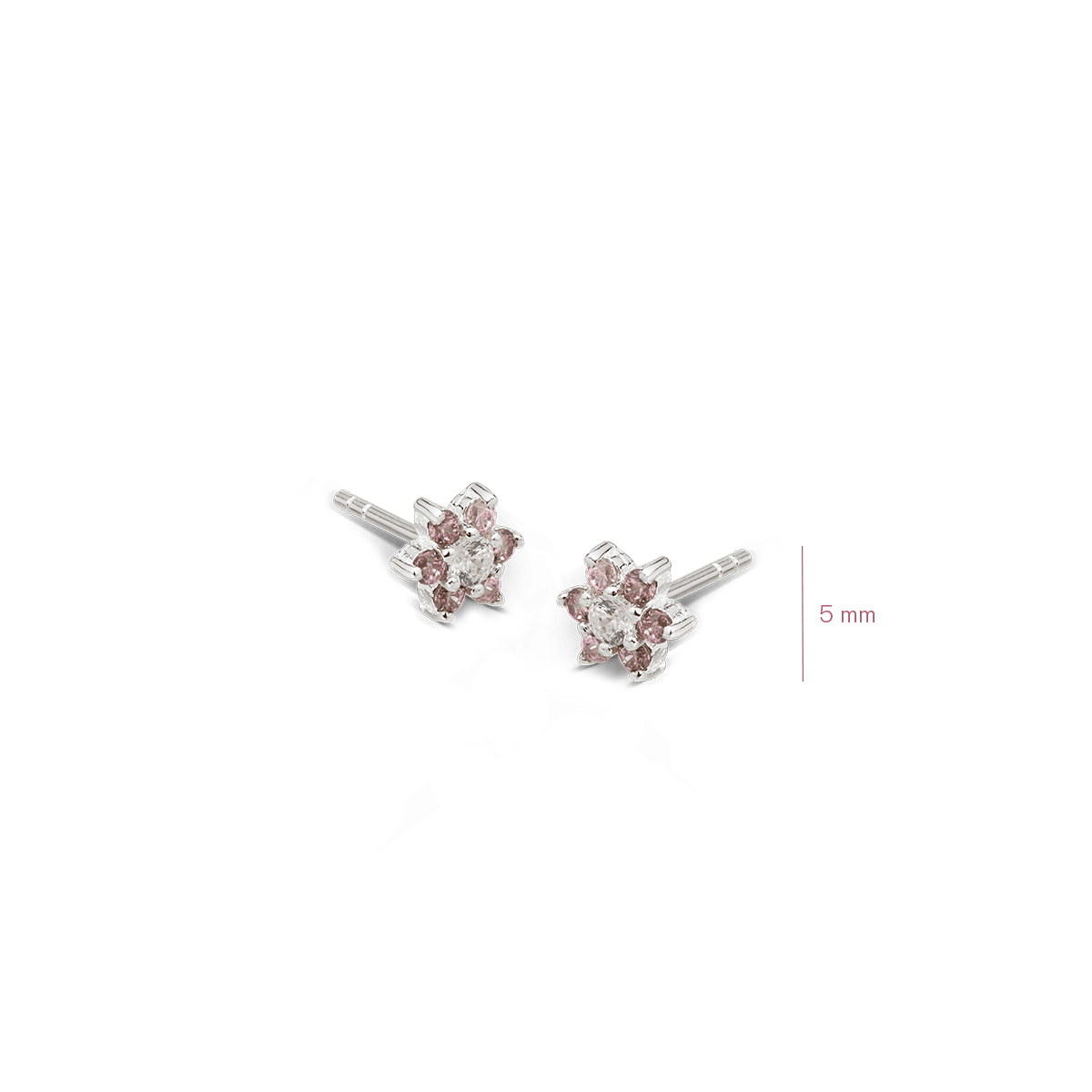 Flora Flower Birthstone Studs