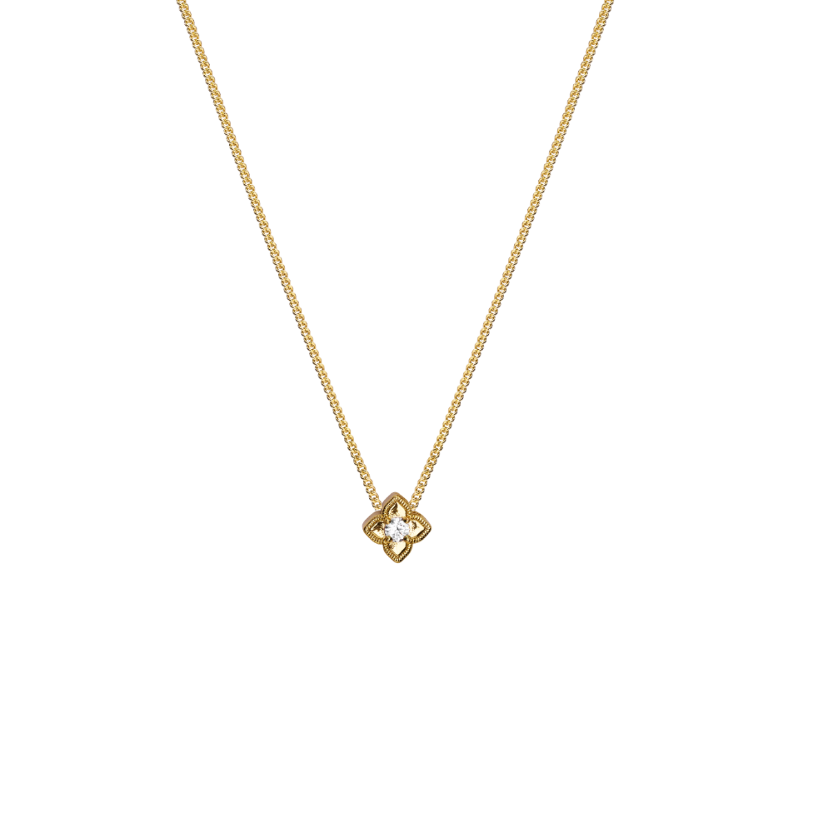 Blühendes Geburtsstein Kette