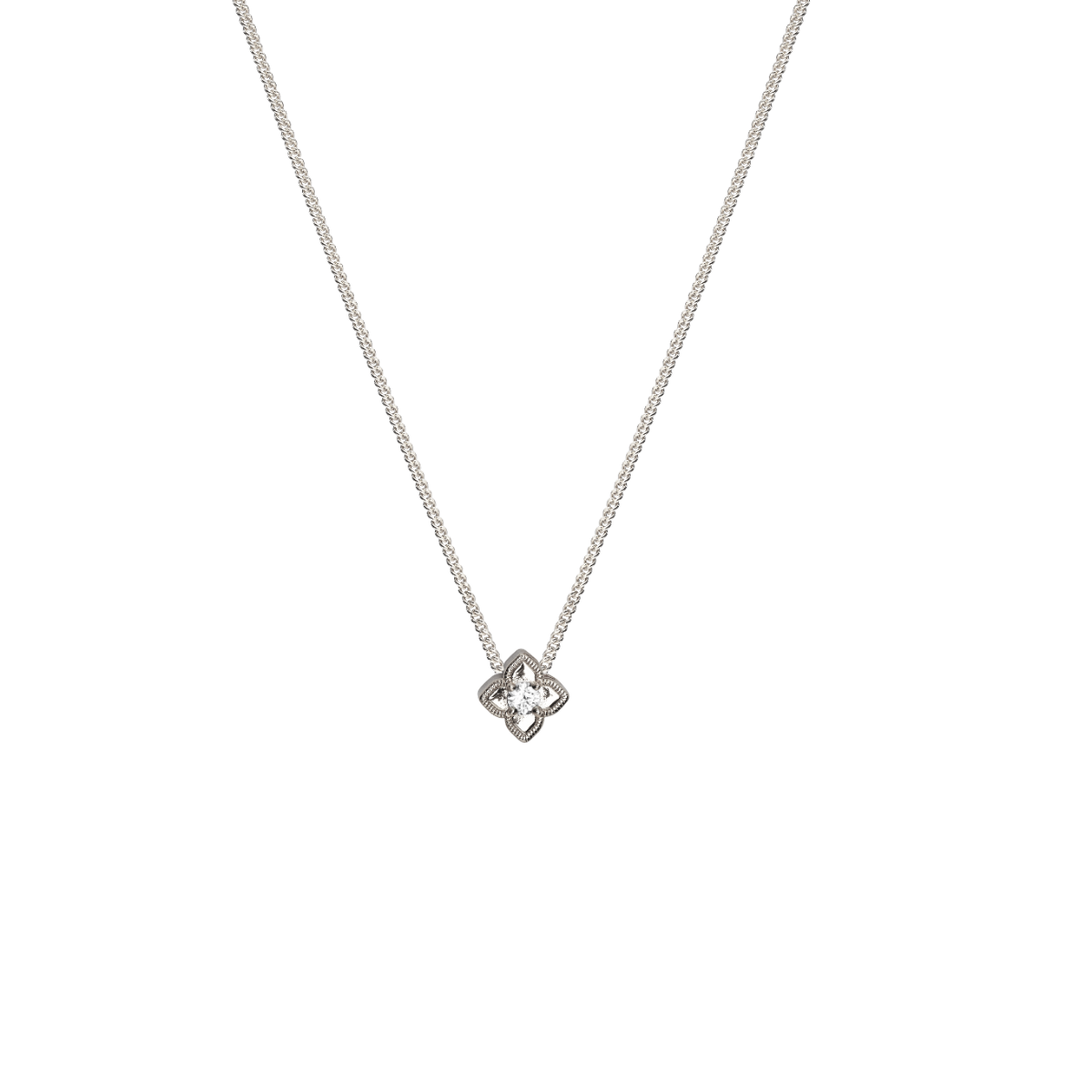 Blühendes Geburtsstein Kette