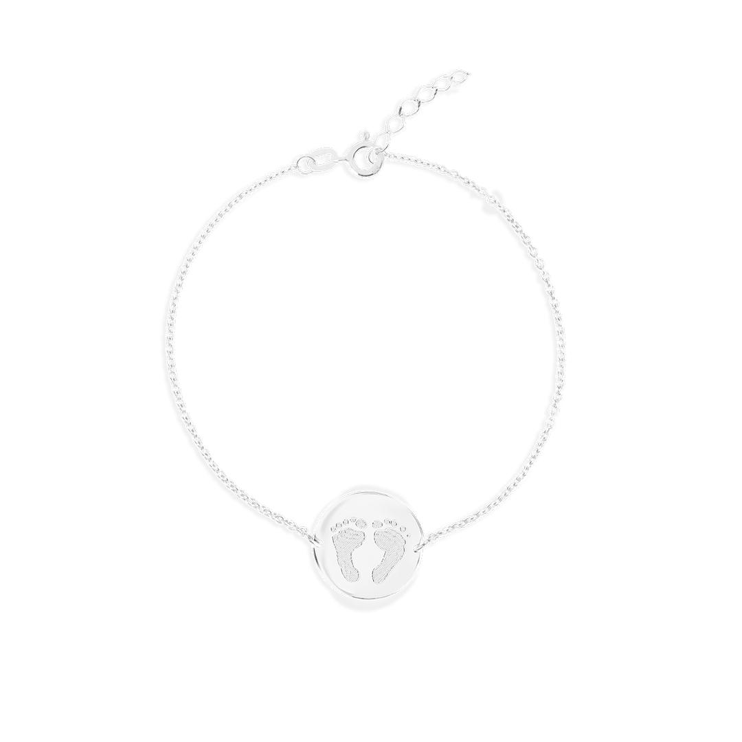 Hand- or Footprint Coin Armband