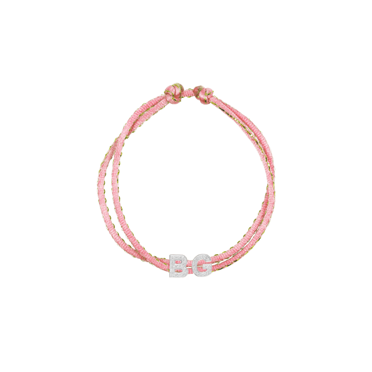 Lizzy Letter Sparkle Armband