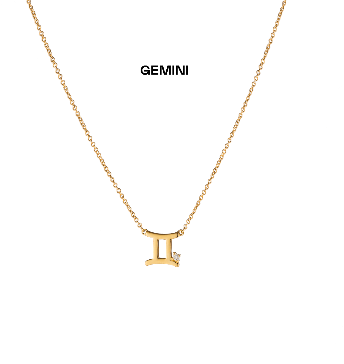 Zara Zodiac Diamond Necklace