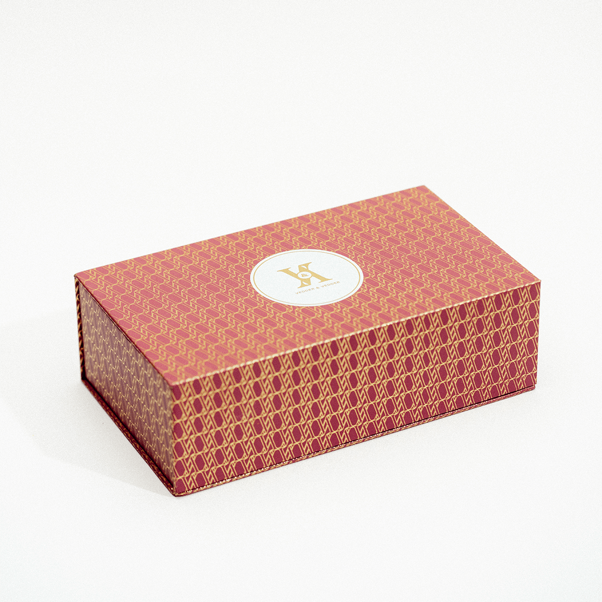 Pink and gold giftwrap