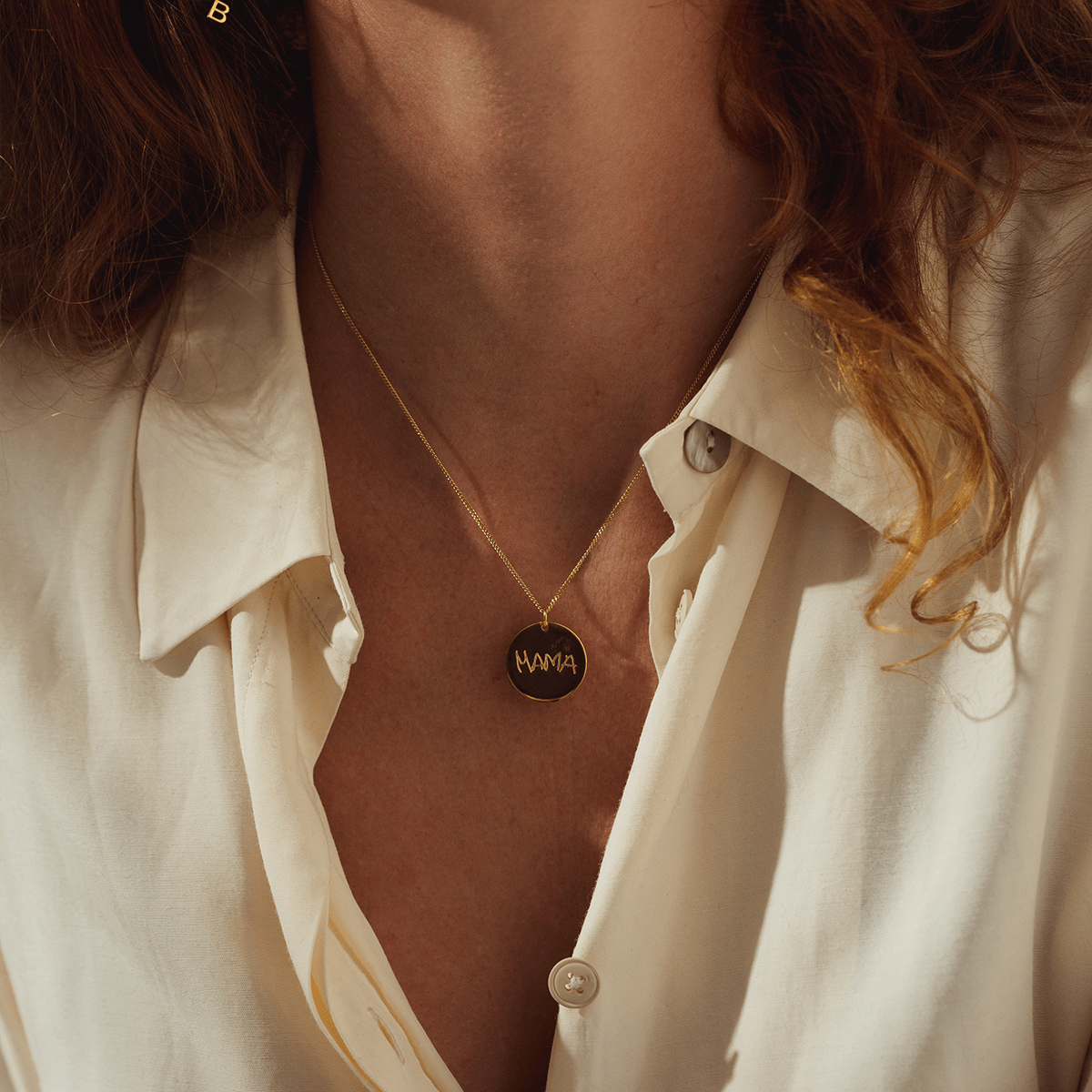 Handwritten Coin Ketting
