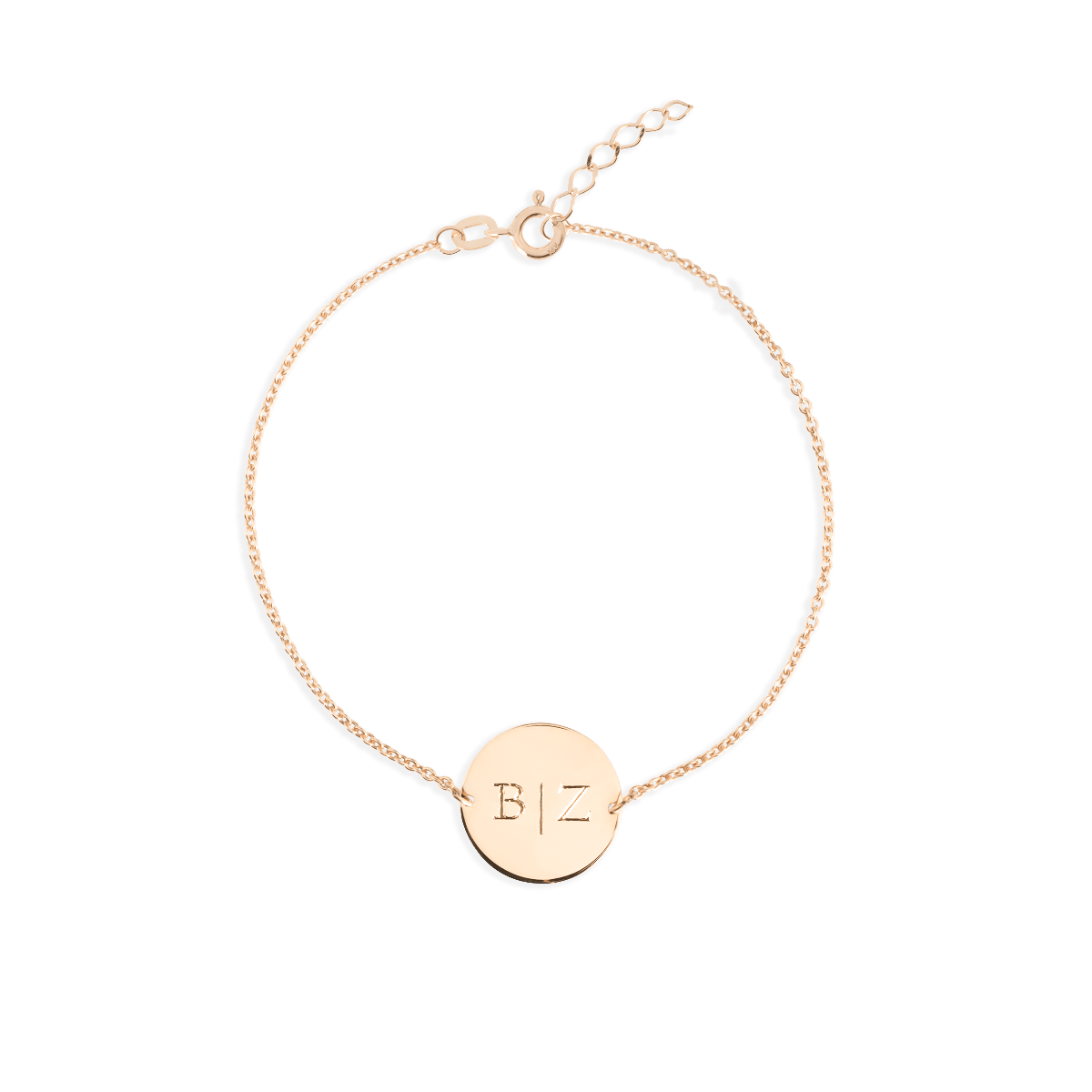 Initial Coin Armband 