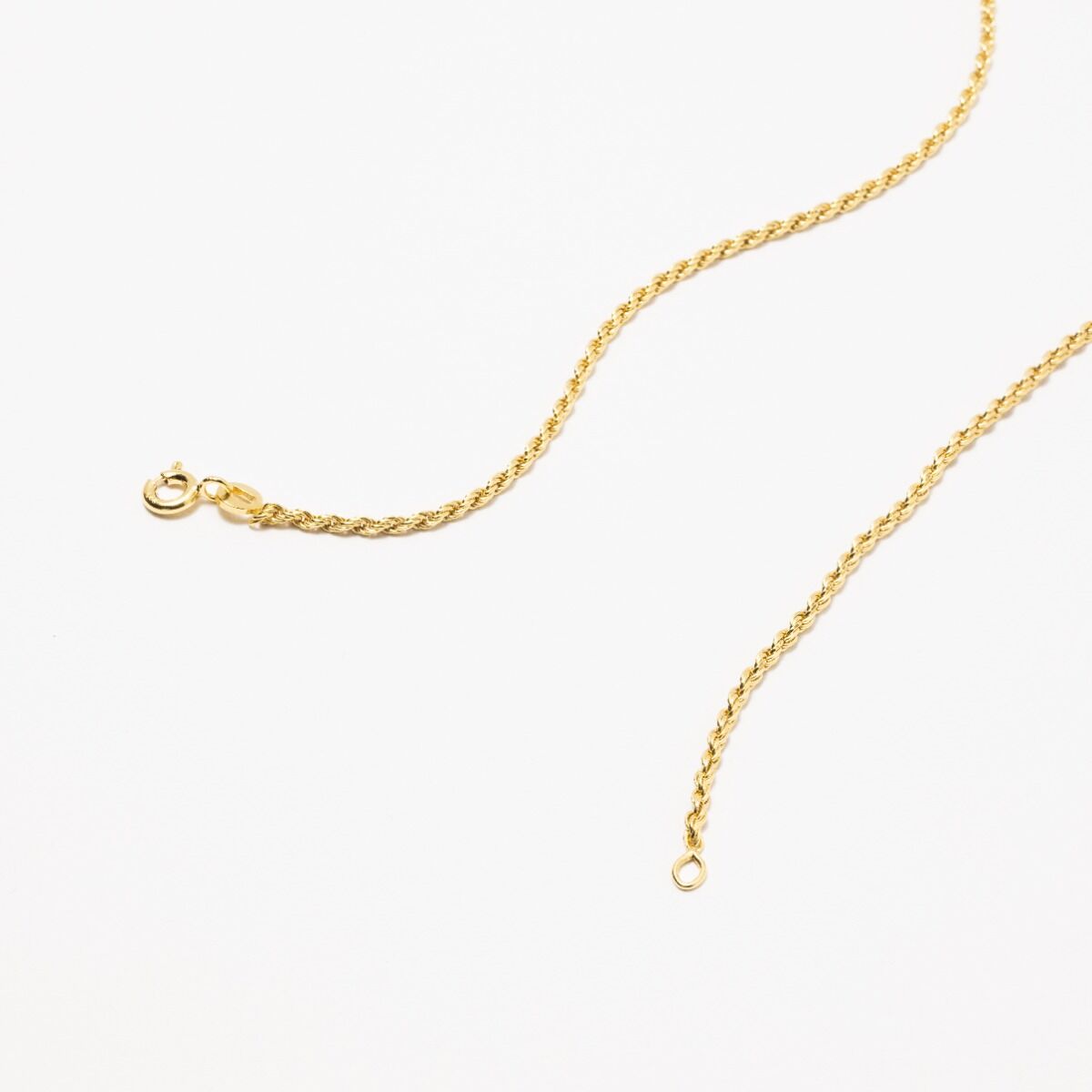 Ivy Initial Rope Necklace