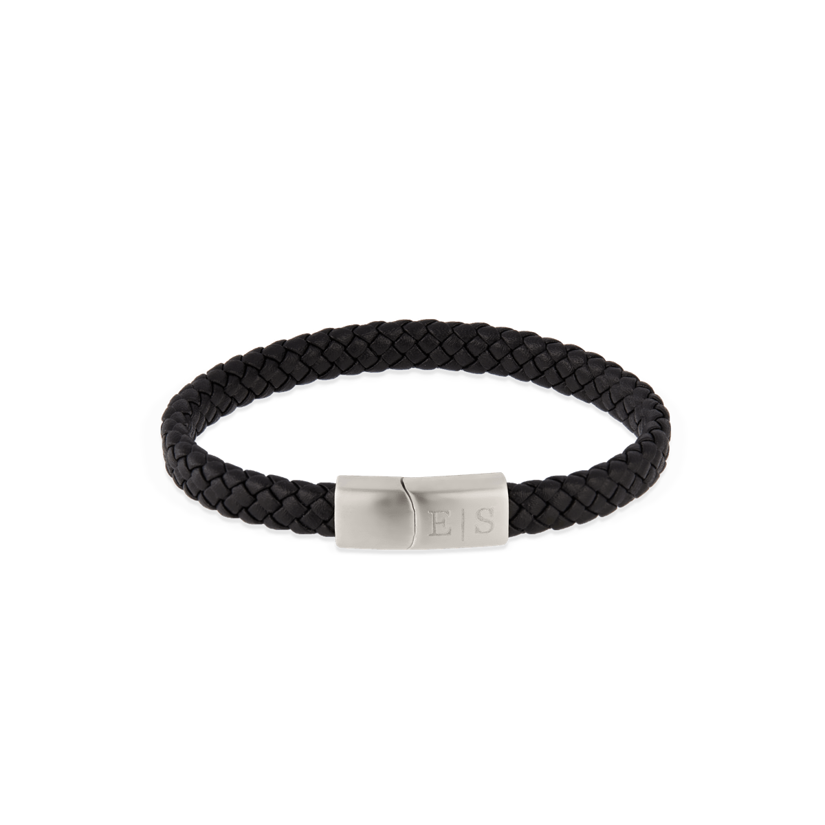 Leather new arrivals initial bracelet