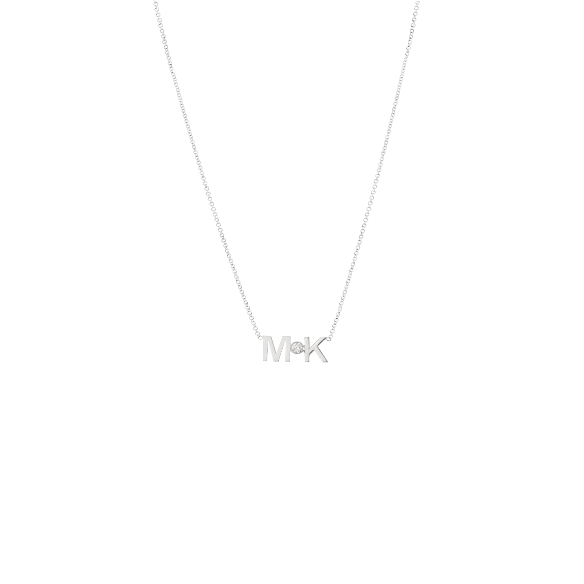 Letters + Diamond Ketting