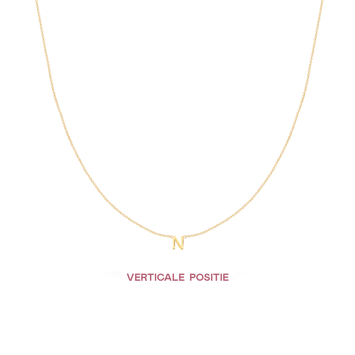 Letter Ketting meerprijs test