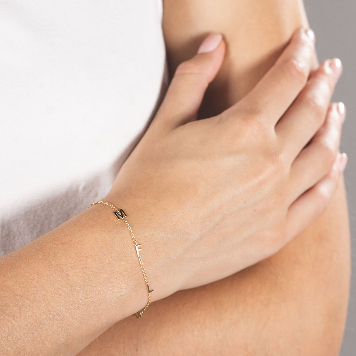 Letter Armband
