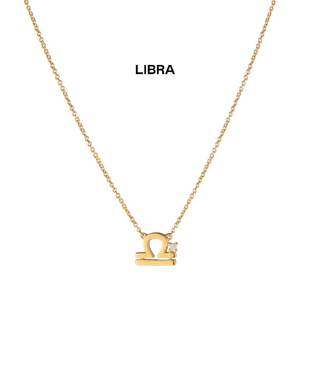 Zara Zodiac Diamond Necklace