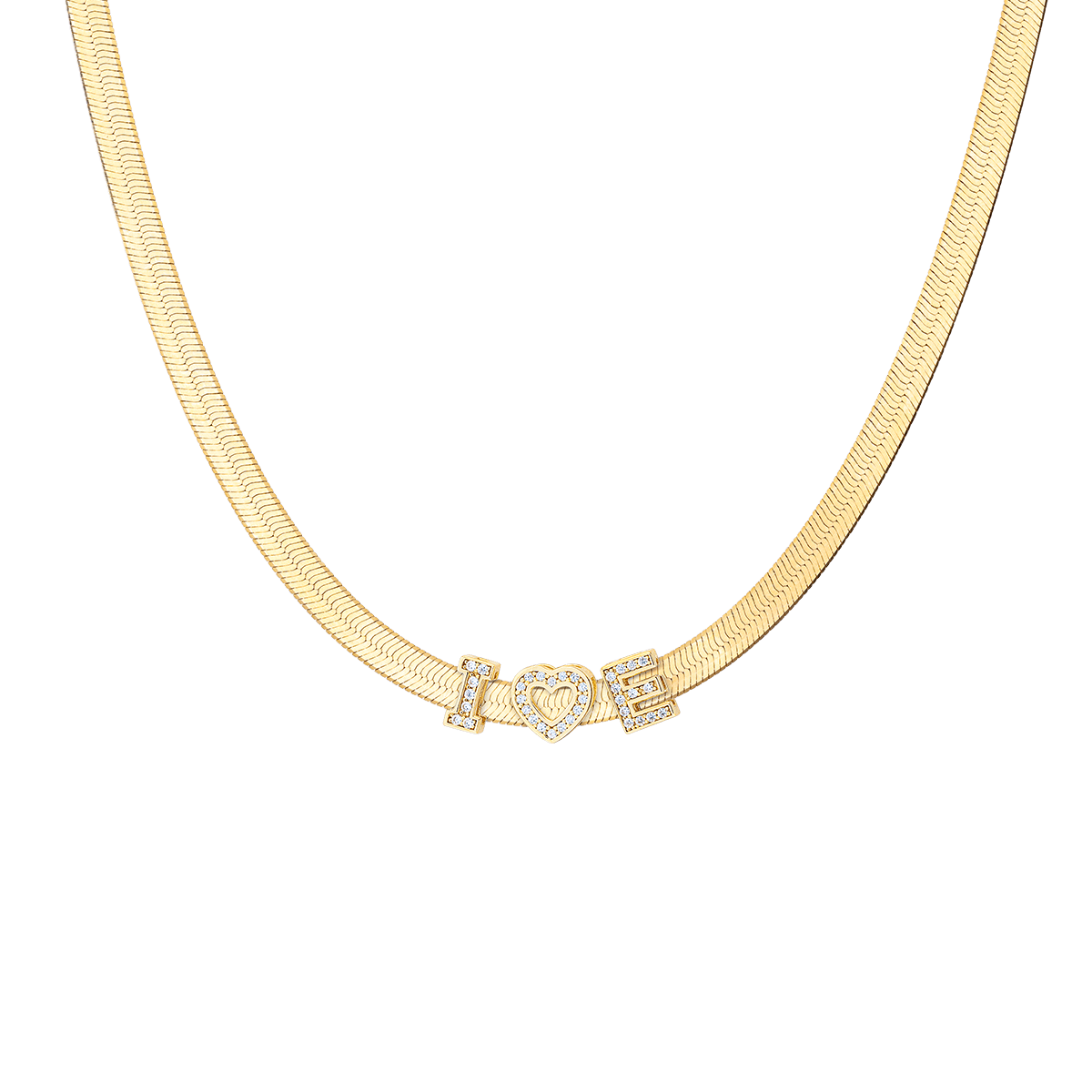 Lizzy Letter Necklace